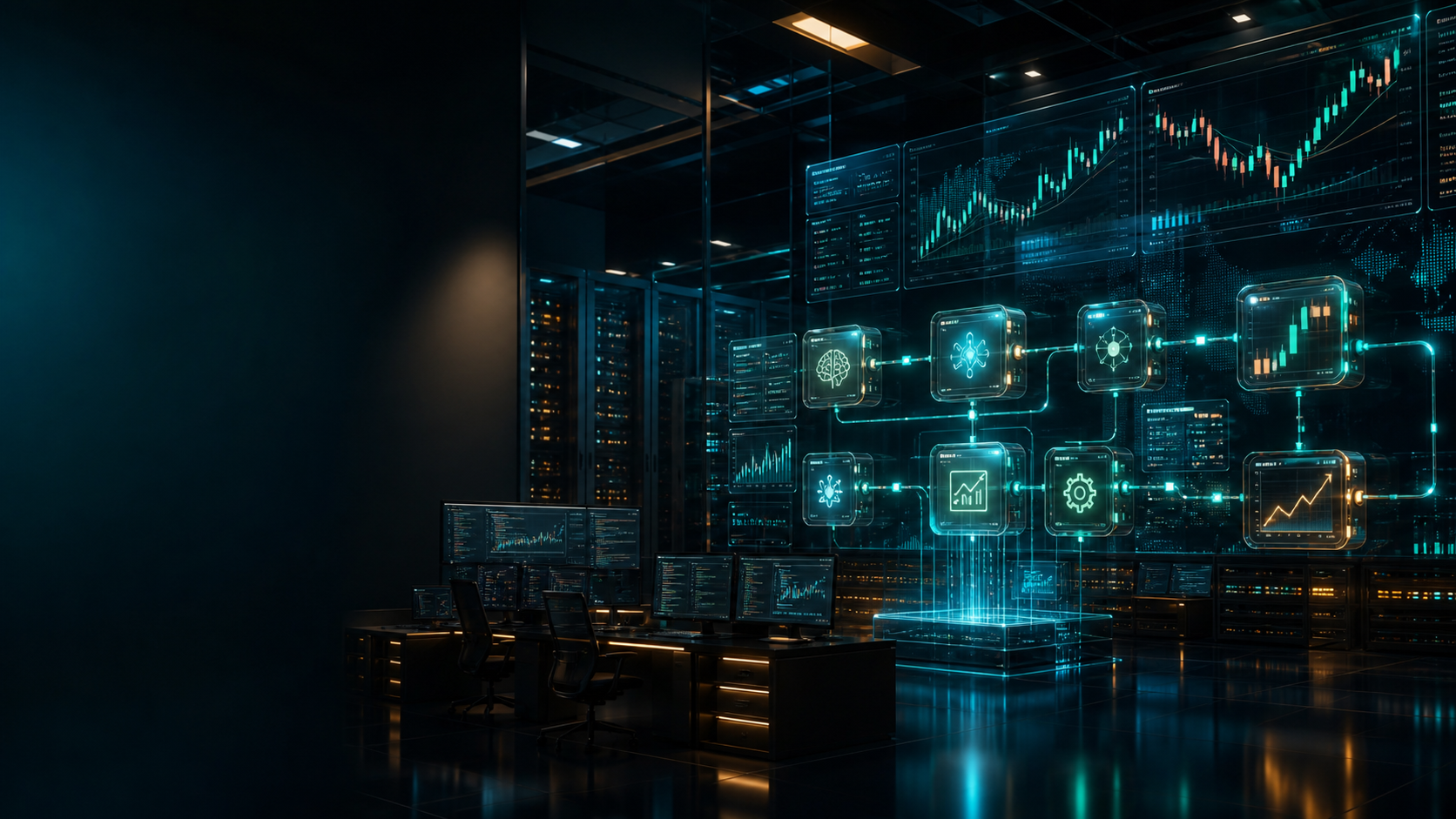 Fábrica de agentes autônomos para automações de trading